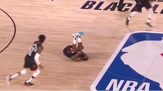 James Harden injury | Rockets VS OKC NBA playoff August 18, 2020