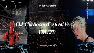 [4K] FULL FREEZE 땡 + CHK CHK BOOM (FESTIVAL VER.) AT DOMINATE IN JKT 241222 | CAT 3A INDONESIA ARENA