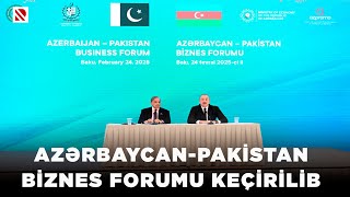 Azərbaycan-Pakistan Biznes Forumu keçirilib