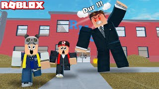 Müdür Canavara Dönüştü!! Okuldan Kaç - Panda ile Roblox Spooky High School [STORY]