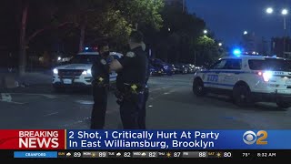 Police: 2 Shot When Gunfire Broke Out In East Williamsburg Early Sunday