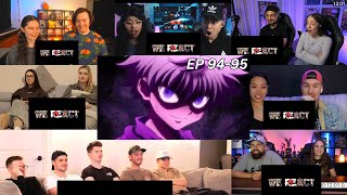 Hunter x Hunter Episode 94-95 | Reaction Mashup