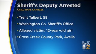 Sheriff's Deputy Arrested On Child Rape Charges