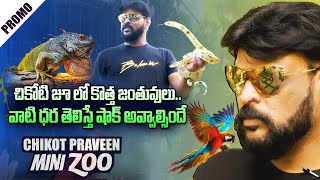 Chikoti Praveen Kumar Mini Zoo || Chikoti Praveen Kumar Farmhouse Visuals Promo || Dial News