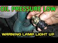 OIL LEAKAGE FROM ENGINE OIL PRESSURE SENSOR - VOLVO TRUCK FM 370