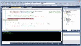 Debug From .NET Into ActionScript