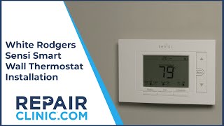 White Rodgers Sensi Smart Wall Thermostat Installation