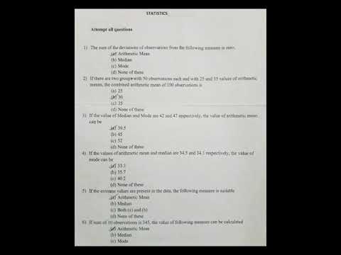 FYBCOM SEM 1 | Mathematical And Statistical Techniques - 1| Statistics ...