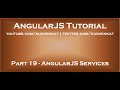 AngularJS Services