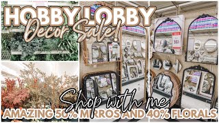 *NEW* HOBBY LOBBY 50% OFF DECOR SALE SHOP WITH ME 😍 | HOBBY LOBBY HOME DECOR 2023 SHOP WITH ME