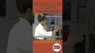 Chudan Zuki Single\u0026Double Step　中段突き シングル＆ダブル ステップ　#GeorgeKotaka`s  #short #karate #空手