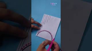 Grandparents day card making | Without glue & scissors #shorts #youtubeshorts #viral