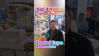 ⭐️Sizi 4 yıldır takip ediyorum 👉Fuarda Takipçimizle Karşılaştık 🟢Travel Expo Ankara 2024