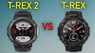 Amazfit T-Rex 2 vs Amazfit T-Rex | Full Specs Compare Smartwatches