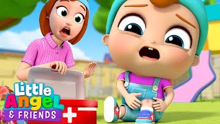 Boo Boo Song | Little Angel And Friends Kid Songs