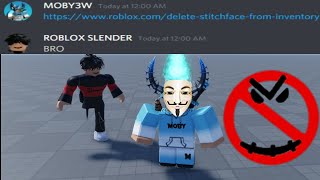 Roblox slender gets hacked..