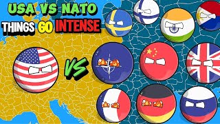 USA vs NATO: The Deadliest War Ever - PART 3 #countryballs