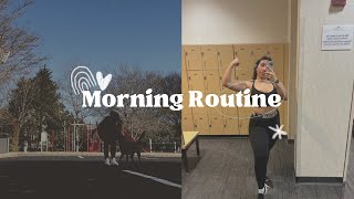 Morning Routine | Gym Leg Day & Walk