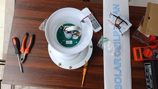 Unboxing Of Qasa AC/DC Solar Ceiling Fan – The Future of Energy-Efficient Cooling!