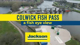 A fly-through of the completed fish pass at Colwick