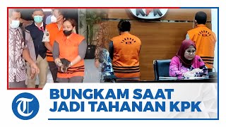 Eks Bupati Tabanan Bungkam Saat Pakai Rompi Oranye KPK dan Ditahan