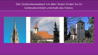 23.2.2025 9.30 Uhr Gottesdienst Jakobuskirche, Codekan Geiger