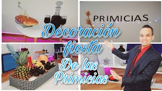 🔴DECORACIÓN  FIESTAS DE LAS PRIMICIAS 🌾IDEAS 💡 ✅  FACIL Y SENCILLAS 2023 #vlogs