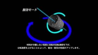 材料撹拌・脱泡のメカニズムを解説 | シンキー