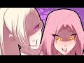 Sakura x Ino | Body exchange┃Naruto Comic Dub