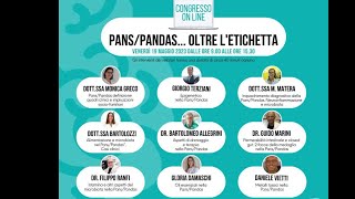 PANS/PANDAS...OLTRE L'ETICHETTA