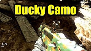 CoD Ghosts DUCKY Camo On ALL Weapons - Every Gun Ducky Camo