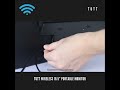 tutt wireless 18.5” portable monitor fhd ips usb c hdmi with kickstand u0026 vesa built in speaker