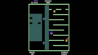 Maze Invaders Longplay (Arcade Game)