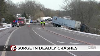 'Terrifying' number of deadly traffic crashes on Minnesota roads amid warm weather