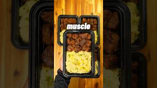 TASTIEST High Protein Garlic Butter Steak bites \u0026 Creamy Mash! 🔥🥩🥔 56g of Protein! #gymfood