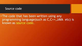 What is Source Code, Source File & Compilation in JAVA | Class Notes 13