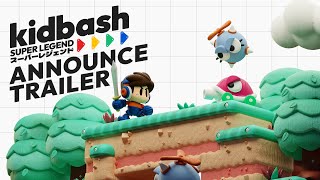 Kidbash: Super Legend | Roguelite Action Platformer Announce Trailer