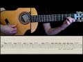 easy solea falseta by dennis koster improve your thumb technique guitar tutorial with tablature