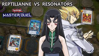 Reptilianne vs Resonators | Yu-Gi-Oh Master Duel