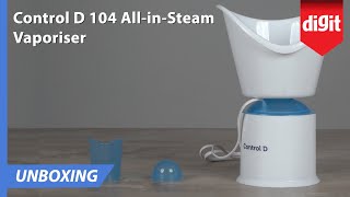 Control D 104 All in Steam Vaporiser Unboxing