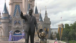 Walt Disney World 's Main Street USA windows glimpse into park history