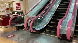 【日立製エスカレーター】KEIHAN枚方店２階行き昇りエスカレーター【HITACHI Escalator】