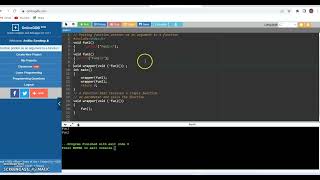 c language /programming- Passing function pointer as an argument to function