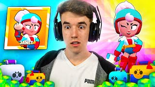 COMPRO Y MAXEO A LA NUEVA BRAWLER *JANET* en BRAWL STARS