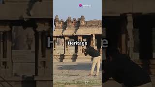 Exploring the Majestic Architecture of Hampi.....#trending