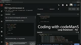 Codewars 8 kyu Training JS #10: Loop Statement --For Javascript