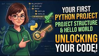 Python Tutorial 5: Alex Writes His First Code! 💻 (What is .py Extension?)