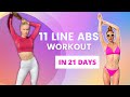 11 Line Abs Workout | 8 Dakikalık Yağ Yakıcı Karın Egzersizi | İmge Gürsoy