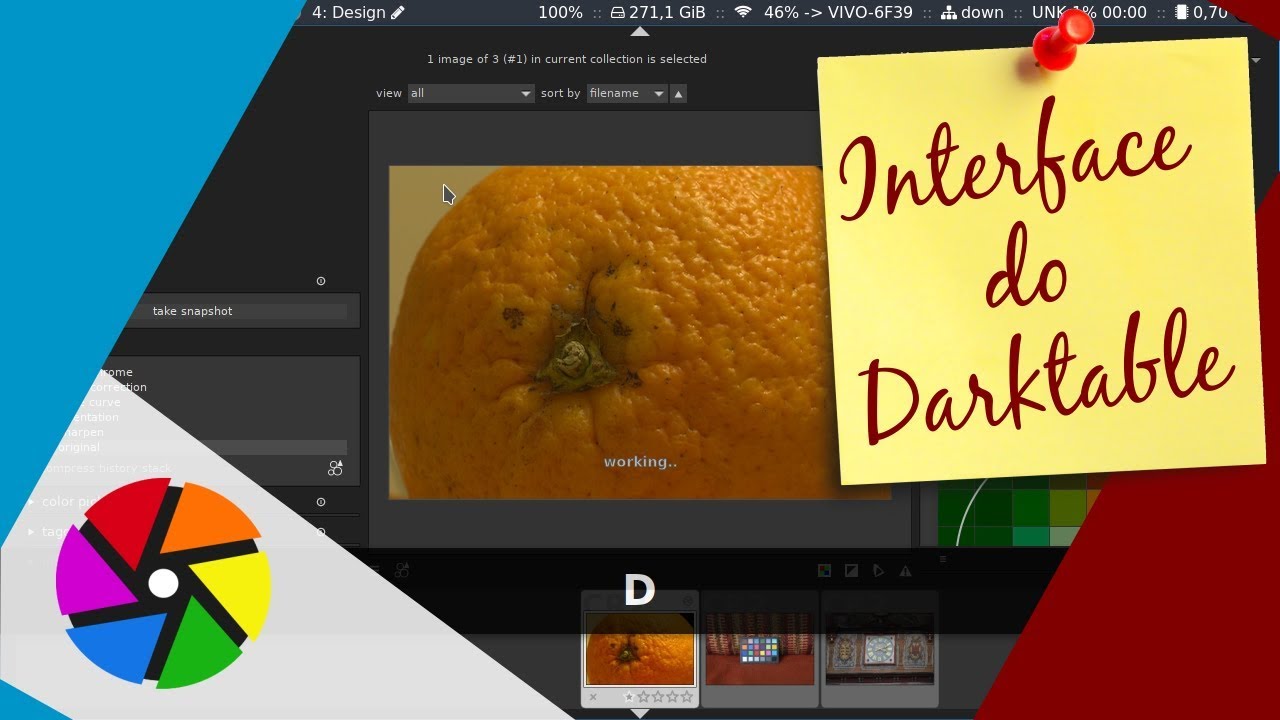 A Interface Do Darktable Youtube