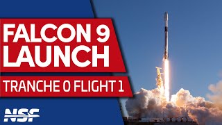 RTLS: SpaceX Falcon 9 Launches Tranche 0 Flight 1 - Second Attempt